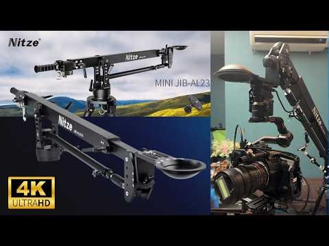 Nitze MINI JIB-AL2310 Mini Jib Unboxing + Setup Test | Filmmaker Gear 2026