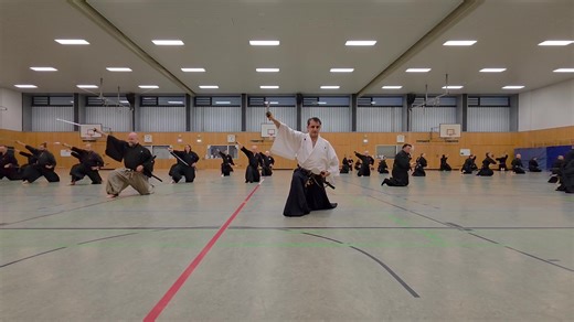Mugai Ryu Iai Kata Yuu Group training at our grand Mugai Ryu International winter seminar. . Jetzt Probetraining vereinbaren! 🥋Tenshinkai Dojo Köln Kampfkunstschule in Köln . ⛩Learn Mugai Ryu Iaido online: ➡️ http://www.iaido-online.com . 🔗 Web: https://www.iaido-koeln.de 📧 Mail: info@tenshinkai.de ☎️ Tel: 0221/169 41 46 2 . 📌 Youtube: https://www.youtube.com/c/TenshinkaiDojo 📌 Facebook: https://www.facebook.com/TenshinkaiDojoKoeln/ 📌 Instagram: https://www.instagram.com/tenshinkai_dojo/ �