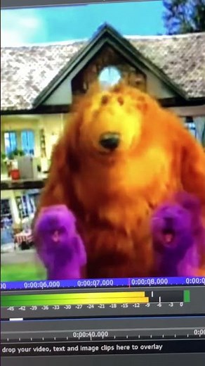 Bear in the Big Blue House Intro (4x Speed and Backwards)