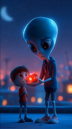 “छत पर उतरा एलियन! 👽⚡ Real Funny Cartoon Story | Alien Landing Scene | 3D Animation Hindi” #facts