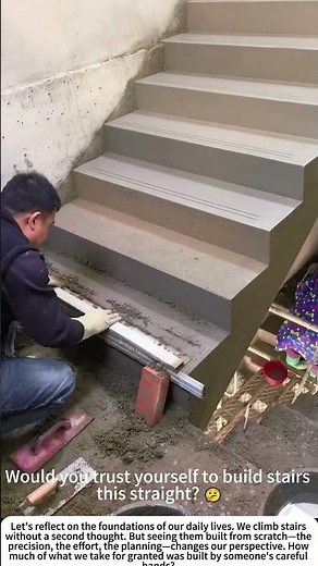 The Steps We Climb: Pouring and Forming Concrete Stairs 🏠