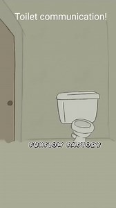 Pov: Toilet communication 🤣🤣 #ViralAnimationClip #viralreelsシ #2animation #comedy #FunFlow #animation #anime #jokesfordays #funny #jokes | FunFlow Factory
