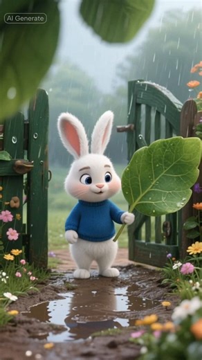 Rabbit cartoon for kids #cartoon #rabbit #trending