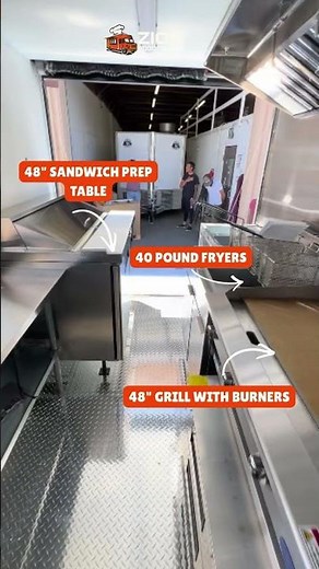 Come see the inside of a custom build 18ft food trailer 🌶️