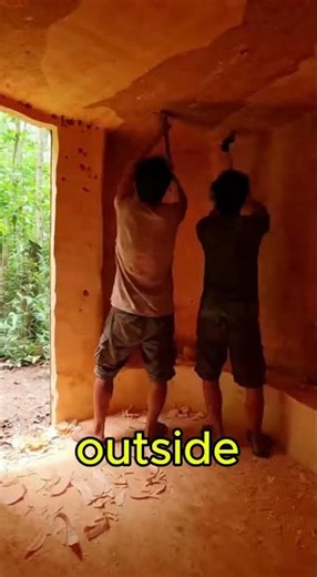 He Cut a Tree in Half for a SECRET! 😱🪓