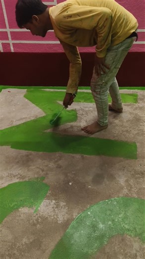 green colour fast code bedroom 🏡🖌️👈 #art