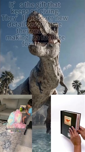 [🦖 Explore a Prehistoric World in 3D! 🦈] - Children's Encyclopedia 🔥 Newly released: An interactive 3D dinosaur and marine life encyclopedia that kids will love! ✨ Over 25 3D dioramas that come alive on the page ✨ Free augmented reality app ✨ Over 200 fascinating facts about prehistoric creatures ✨ STEM-certified educational content ✨ Safe, non-toxic, durable hardcover 🏆 What parents say: "Our homeschooling group loves this book! The 3D models make complex concepts easy to understand. Excell