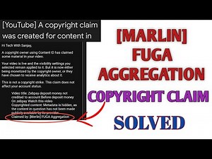 [Merlin] Fuga Aggregation Copyright Claimed Remove Problem Solved In Hindi Youtube Copyright Remove