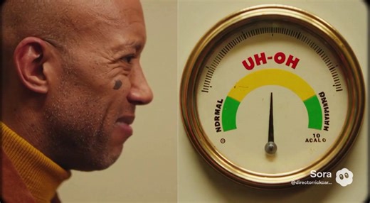 Director Rick Carr on Instagram: "lol, gently Touch Bionic Man Parody"