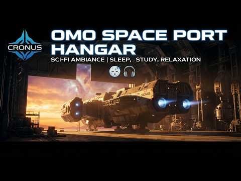 The CRONUS Congestion at the OMO Space Port Hangar | Sci-Fi Ambiance for Sleep, Study, Relaxation