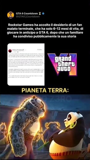 POV: Il mio ultimo desiderio? GTA 6… e Rockstar ha detto SÌ 🥹 #gta6 #shorts #meme #short #fyp #gta