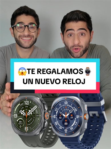 Vamos a Regalar el Nuevo Samsung Galaxy Watch Ultra 2 😃 @Samsung Mexico #sisomosgemelos #samsung #teamgalaxy #galaxywatchultra2 #publicidad Aplican Términos y Condiciones https://docs.google.com/document/d/1ohVAKU3A4A0wtsYwT6W6PJydeWHcDw9F0yyMcmEV6F0/