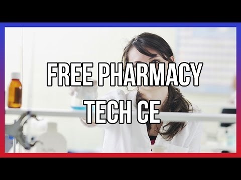 Free Pharmacy Tech CE with Inbuilt CPE Monitor Integration