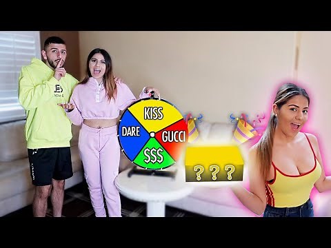 SPIN THE WHEEL FOR YOUR BIRTHDAY GIFTS! Awkward KISS!