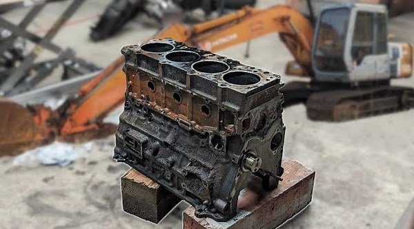 More Bad Luck! Excavator Engine Refresh Doesn't Go as Planned (Isuzu 4BD1T)