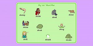 SHR Word Mat