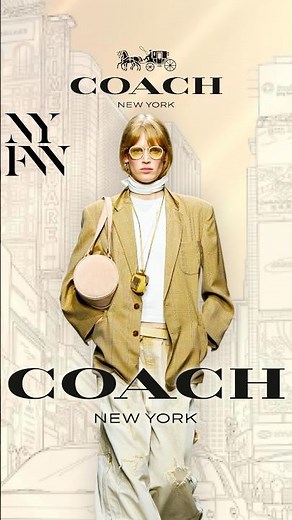 COACH Spring/Summer 2026 NEW YORK FASHION WEEK Vertical SHORT Show FASHION & STYLE TV | COACH BAGS