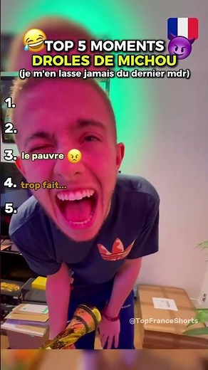 TOP 5 moments MICHOU DROLES part 4 (le plus amusant)