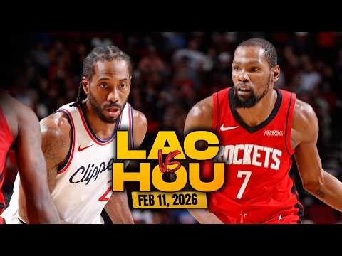 Houston Rockets vs Los Angeles Clippers Full Game Highlights | Feb 11, 2026 | FreeDawkins