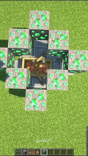 Gorillo (@gorilloyt) - Minecraft Goat Horn Farm Tutorial | Easy Farm Building Tips