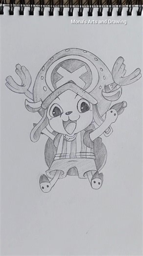Tony chopper (chibi)#drawing#art #anime sketch#viral #trending #shorts