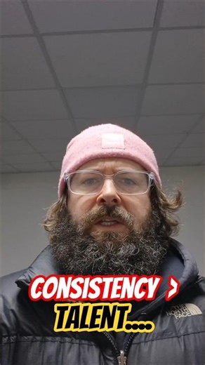 Talent fades. Reps stay. #consistency #growth