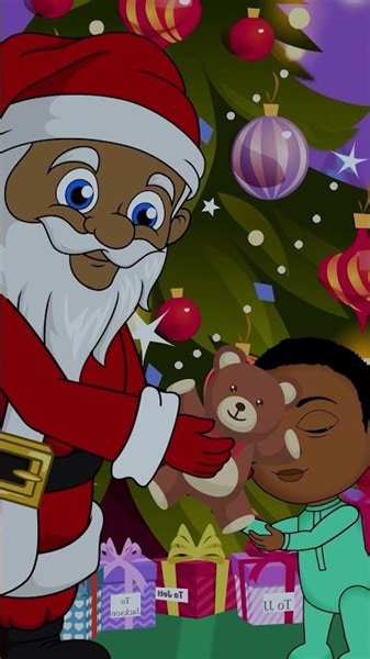 Jhy meets Santa Clause! 🎅🏽