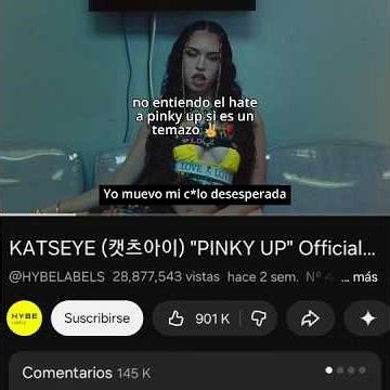 Por qué tanto hate? PINKY UP en ESPAÑOL 🩷 #katseye #pinkyup #humor #shorts
