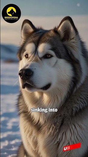 Why Alaskan Malamutes Were Built for Extreme Snow Survival!