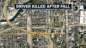 Driver dies after falling off Dan Ryan overpass during multi-vehicle crash on South Side