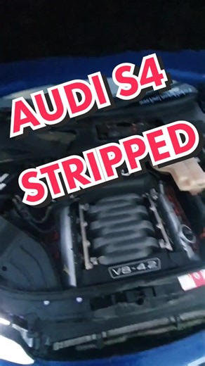Audi S4 Stripped and Cubed