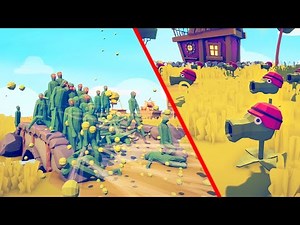 PLANTS vs ZOMBIES | TABS - Totally Accurate Battle Simulator