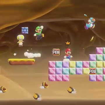 Don't stop moving! | Super Mario