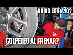 🛞Noise when braking the car: real diagnosis and solution