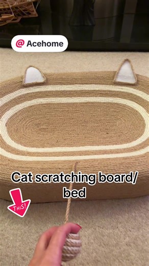 @Acehome cat scratching board, loads of fun, hard wearing, scratch the board insted of safa, getting ready for maya #catscratchingboard #catscratchingpost #catfun #cattoys #tiktokfinds