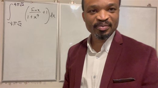 Obiora Ikenna Francis on Instagram: "## Integration over a symmetric bound ## Odd function properties"