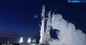SpaceX rocket, which carried 10 satellites, sparks rumours of UFO and alien spotting all over California