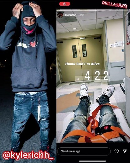Kyle Richh is happy to be alive after he went to hospital ❤️‍🩹🙏💯