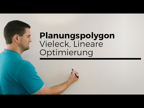 Planungspolygon, Vieleck, Lineare Optimierung, Maximierung, Minimierung, Mathe by Daniel Jung
