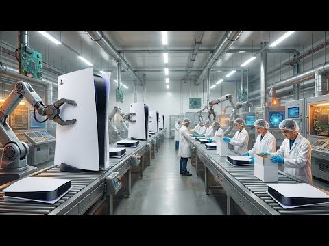 Inside Sony’s Secret PS5 Factory: From Silicon Wafer to Next-Gen Console (Full Process)