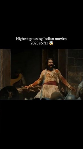 Highest Grossing Indian Movies of 2025 so far 🤯 ll #chhaava #kantarachapter1 #saiyaara #shorts