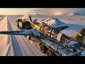 Frozen WWII Fighter Rediscovered — Restoring a Lost Warplane Buried in Snow