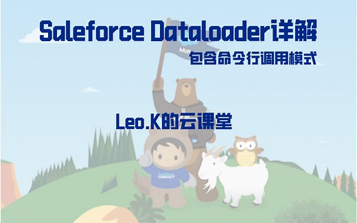 Salesforce DataLoader详解(包含命令行模式)