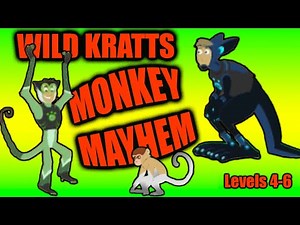Wild Kratts Games Monkey Mayhem Levels 4-6 | Wild Kratts Chris and Martin | Wild Kratts PBS Kids
