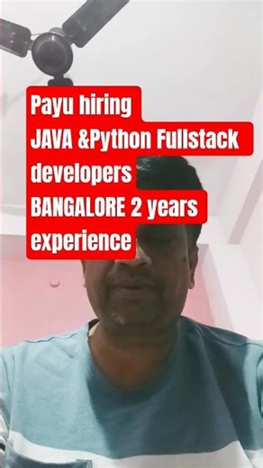 PayU Hiring Software Engineer 🚀 Java Python | Bangalore | Fintech Jobs