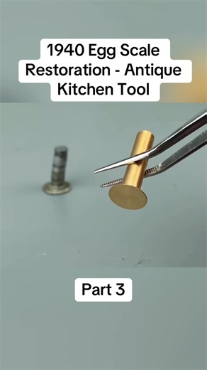 1940 Egg Scale Restoration: Antique Kitchen Tool Guide