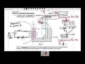 ON16 P52 Q1 Electromagnet Experiment Types | A2 Practical Paper 5 | Cambridge A Level 9702 Physics