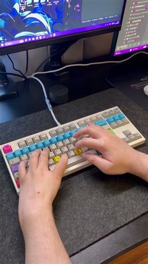 Keyboard for 500$ 💵 | GeonWorks F2-84 & GMK Rubrehose #customkeyboard #custom #keyboard #keycaps