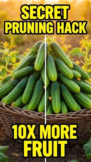 🔥 Prune Cucumbers the RIGHT Way for Bigger Harvests! 🌱🥒 (Step-by-Step Guide) 📌 YouTube Title (SEO Optimized) How to Prune Cucumber Plants for Maximum Yield | Increase Flowering & Bigger Harvests Want to grow healthier cucumber plants with higher yields? In this video, I’ll show you exactly when and how to prune cucumber plants to boost flowering, strengthen vines, and increase fruit production. Once your cucumber plants reach six leaves, it’s the perfect time to begin strategic pruning. Remo