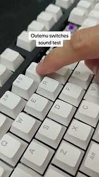 All different Outemu Switches sound test 各种高特轴的声音